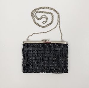Lord & Taylor Beaded Crossbody or Shoulder Bag